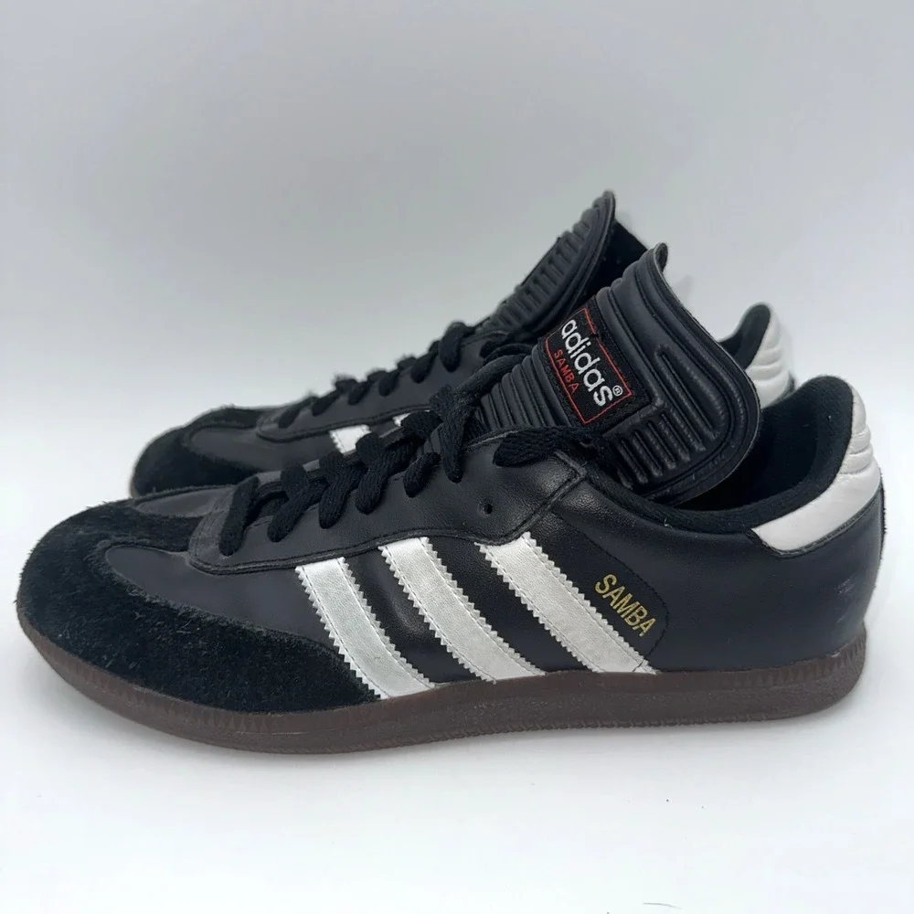 Adidas Samba Classic Mens Size 7 Black White Gum 034563 Soccer Sneakers